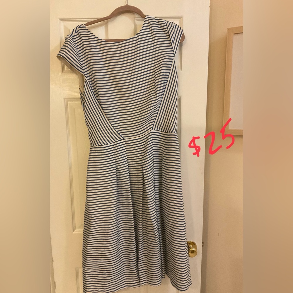 Anne Klein striped dress